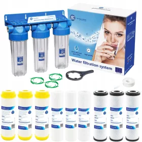    Пречиствателна станция Aquafilter FHPRCL34-B-TRIPLE + 10 други продукта
