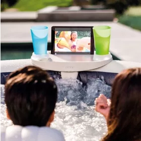    Твърд овален хидромасажен басейн Intex, 0л