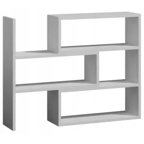  Библиотека Matkam 80 x 28 x 110 см бяла