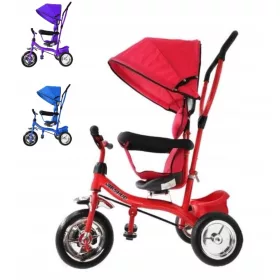    Триколка Wyctin, детска триколка 4в1, тъмносиня