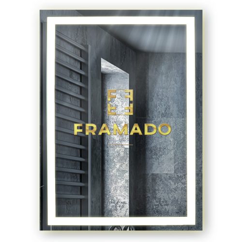 Стенно огледало Framado, правоъгълно, 500 х 700 мм