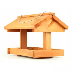    Хранилка Дървена къщичка за птици, кутия KR-3