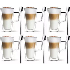   Коктейлна чаша - Чаши за лате Vialli Design 350 мл 6 бр.