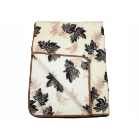   Одеяло - Кожено вълнено одеяло Limar Tannery 200 см x 220 см, многоцветно
