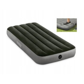    Еднолицев матрак Intex 191 х 76 х 25 см нюанси на зелено