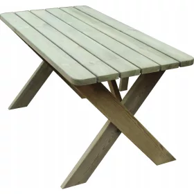   Градинска маса - Маса Andrzej Gurzyński, правоъгълно дърво, 180 x 73,5 x 75 cm