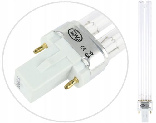  AQUA NOVA UV filament 7W G23 NUVC-07 флуоресцентна лампа