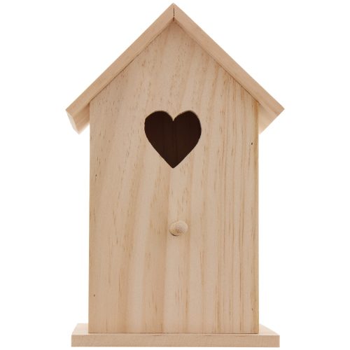 Дървена кутия за гнездене на птици 20x12x11 см