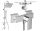 Открит душ комплект Invena Nyks + хромиран душ смесител Hansgrohe Vernis Shape