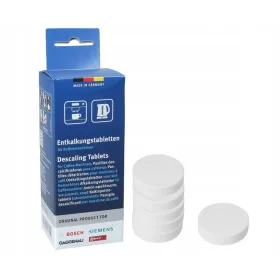    Препарат за отстраняване на котлен камък на таблетки за кафе машини Bosch ДЕСКАЛЕР за кафе машини SIEMENS BOSCH