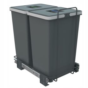    Кош за отпадъци Elletipi 24 л, 2 отделения