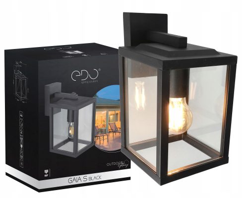  Градинска лампа EDO черна E27 40 W