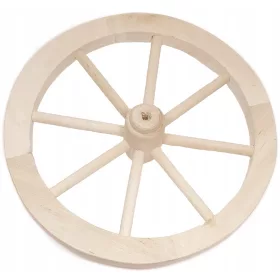    Дървен кръг Орнамент Декорация за домашна градина Ø42см.