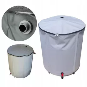    Резервоар за дъждовна вода 500 л 100 х 60 см кафяв