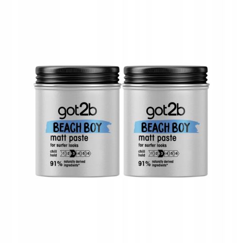  Schwarzkopf got2b матираща паста Beach Boy 100mlx2