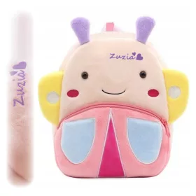    Раница за момичета с едно отделение в нюанси на розово