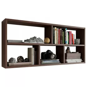    Рафт ламинирана плоскост Matkam 113,6 х 25 см нюанси на сивото