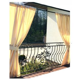    Водоустойчиви градински завеси за двор за беседка