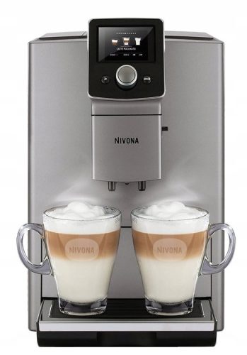  Nivona CafeRomatica 821 автоматична еспресо машина, сребристо/сиво