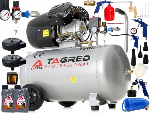 Маслен компресор Tagred TA361TA103 100 л 10 бара