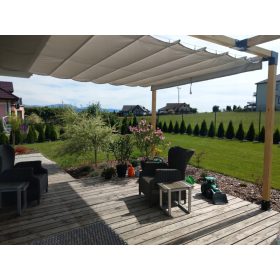   Градинска тента, сенник - Градинско платно 100 х 100 см плат