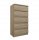 Euro-Meble Скрин 50 x 36 x 96 см дъб сонома мат