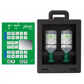   PLUM iBox 2 станция с 2 x вода за очи 500 ml изплаквания