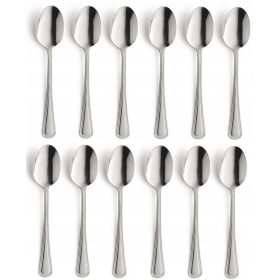   Лъжици - Чаена лъжица гланц Amefa Bologna безникелови прибори 18/0 12 бр.