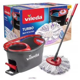 Vileda Turbo 3в1 кофа и лентов моп