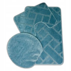   Килим за баня - ГУМИРАНИ Килими за БАНЯ от ТРИ ЧАСТИ МИКС