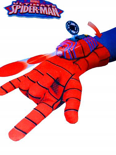  SPIDERMAN ръкавица + уеб стрелец - стрели