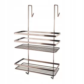    Окачена етажерка за баня AWD AWD02081709, мед