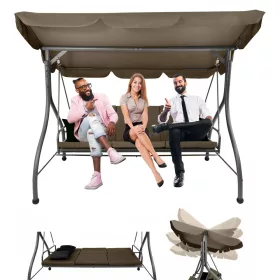   Градинска люлка - Свободностояща градинска люлка Contrast 49 x 176см