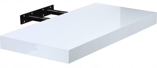  МДФ етажерка Stilista 60 х 23,5 см бяла