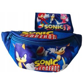    Чанта за кръста SONIC HEDGEHOG + Портфейл за подарък