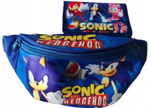  Чанта за кръста SONIC HEDGEHOG + Портфейл за подарък