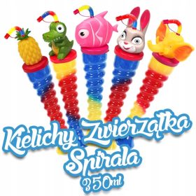   Чаши за вино - Гранита Спираловидни животни 350мл/60бр