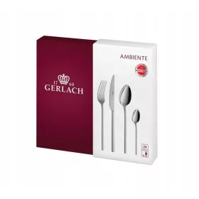   Комплект прибори за хранене - Комплект прибори Gerlach Ambiente 24 бр.