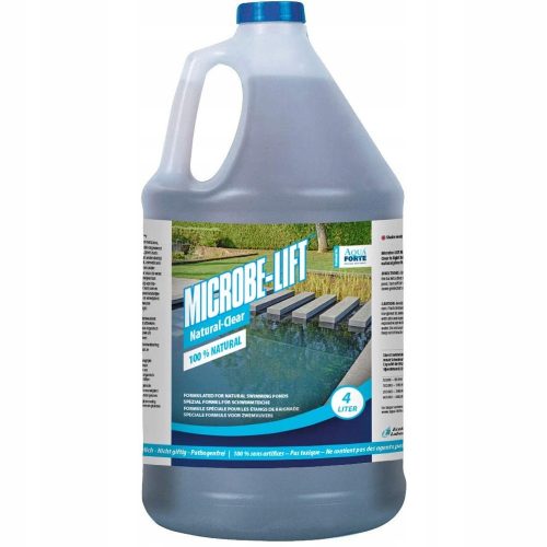  MICROBE-LIFT Natural Clear 4л Премахва отпадъците