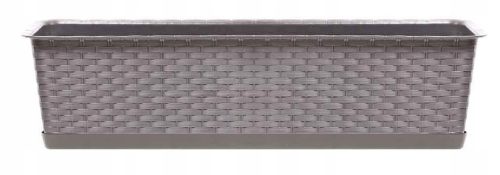  Prosperplast саксия 78,3 cm x 17,3 x 14,5 cm пластмасови нюанси на кафяво и бежово