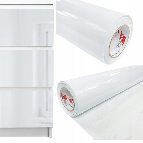  Фолио ORACAL, бял гланц PVC мебелен фурнир