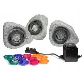    КАМЕННИ ЛАМПИ 3X 20W ГРАДИНСКО ЕЗЕРЦЕ ОСВЕТЛЕНИЕ