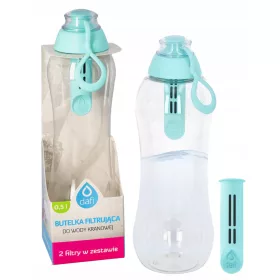    Dafi филтърна бутилка Dafi Soft бутилка за вода 500 ml 0.5 l розова