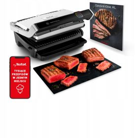   Tefal Optigrill Elite XL GC760D30 Сгъваема електрическа скара сребристо/сиво 2200 W