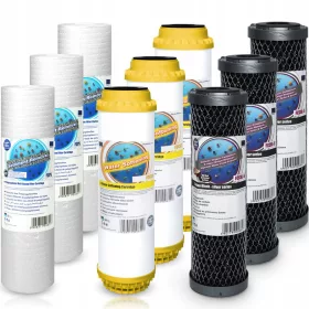    Aquafilter FCCST FCCBL-S FCPS20 филтърна вложка 9 бр.