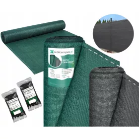   МАСКИРАЩА ЗАСЕНЕЧНА МРЕЖА ЗА ОГРАДА 90% 1.2х25м