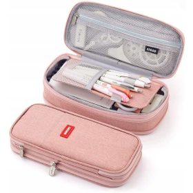    Ученически моливник, органайзер с двойна торбичка