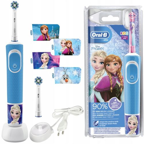  Електрическа четка за зъби Oral-B Vitality 100 Kids Frozen, синя