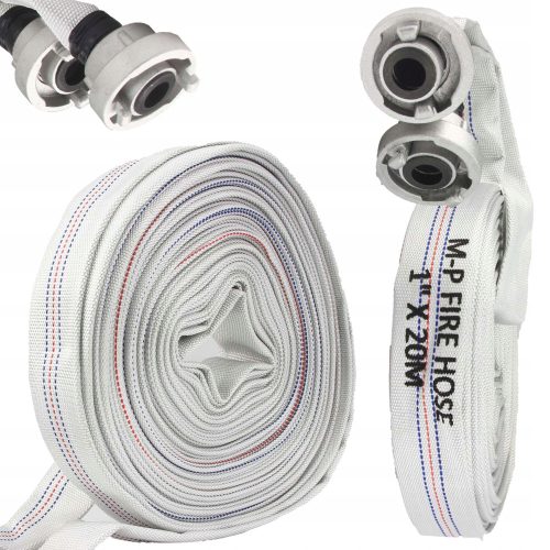  Противопожарен маркуч Silvertools 11061 20m 1"