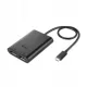  USB-C адаптер - 2 x DisplayPort I-tec C31DUAL4KDP Черен
